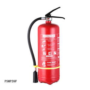 BSI EN3 6kg powder fire extinguisher of saint sea