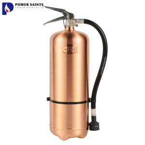 CE PSMFZ6-2 6L Polished Copper Foam Fire Extinguisher
