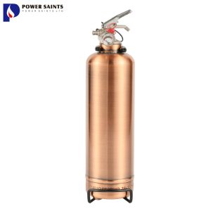 CE PSMPZ1D 1KG POWDER Polished Copper Fire Extinguisher